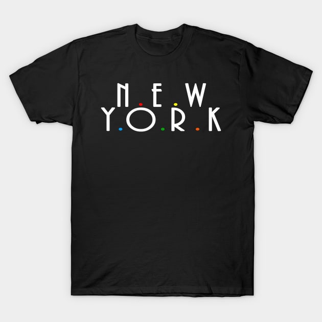 new york T-Shirt by martian